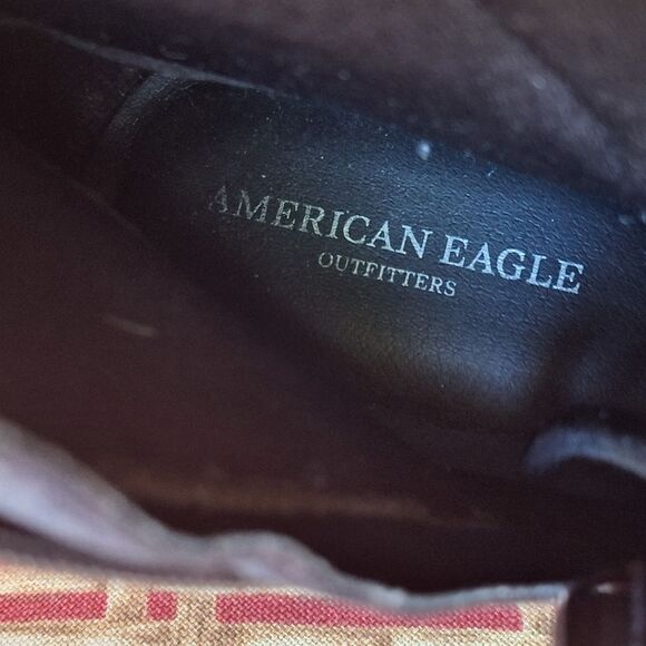 Black Velvet Booties American Eagle Zip + Lace Up Ankle Boots Women's size 10 - Picture 8 of 16